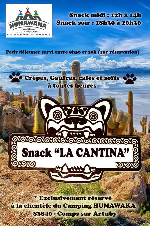 Campsite Humawaka Comps-sur-Artuby